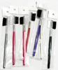 Urgente tubo de aluminio cepillado de doble uso peine para cejas cepillo para cejas cepillo para cejas embalaje independiente multicolor opcional