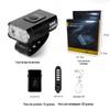 Luz de Bicicleta Farol de Liga de Alumínio Luz Forte Lanterna de Ciclismo Equipamento Ciclismo Noturno Acessórios para Bicicleta de Estrada Montanha Conjunto Luz Traseira