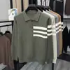 Nueva Camisa Polo para Hombre 2026, Ropa para Hombre de Manga Larga con Cuello para Primavera y Otoño, Camiseta de Retazos Moderna y Tendencia