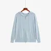 Suéter de punto con capucha y cremallera para mujer talla grande, colección otoño 2026, suéter con capucha tipo abrigo holgado y favorecedor para mujeres talla grande 25226