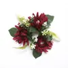 Guirlanda de Velas Crisântemo Simulada Enfeites de Mesa Guirlanda de Velas de Alta Qualidade Decoração de Casa Decoração de Casamento