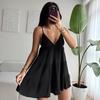 Camisola Sexy Corta de Algodón Puro con Ribete de Encaje que se Puede Usar Afuera, Verano 2026 Europeo y Americano Venta al por Mayor Transfronteriza Ropa de Casa para Mujer