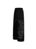 Pantalones de Chándal Casuales con Pedrería Estilo Callejero Retro Americano para Mujer Otoño 2025 Holgados Perezosos de Marca de Moda Pantalones Deportivos de Pierna Ancha