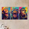Dormitorio, Sala de Estar, Oso Violento, Vestíbulo, Póster de Anime, Arte de Pared, Pintura Decorativa, Transfronterizo, Compra Uno y Llévate Tres