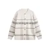 Northbound Roupa Masculina 2026 Outono/Inverno Novo Suéter Cardigan Jacquard Vintage Tricô Tendência Masculina Roupa de Casal Jaqueta