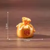 Enfeites do Ano do Cavalo, pequenas figuras de cavalo auspiciosas para o Ano Novo, pequenas bolsas da sorte, acessórios decorativos DIY, decorações de paisagem em miniatura, pequenos enfeites de mesa
