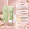 Crema Depilatoria Suave a Base de Plantas Transfronteriza 100g, Loción Depilatoria Calmante para Todo el Cuerpo, Viene con una Tabla Depilatoria para el Cuidado de la Depilación en Casa