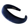 Diadema Lavado Facial de Seda de Leche Estilo Nuevo Transfronteriza para Mujer, Diadema de Terciopelo, Tela de Terciopelo Esponjoso, Accesorio para el Cabello Negro, Diadema de Verano