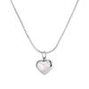 Collar de acero de titanio con diseño de amor de alta gama de nicho coreano para mujer, joyería de acero inoxidable de lujo con diseño de Joker INS, venta al por mayor.