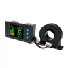 H56Ah Tela Colorida de Alta Precisão Display de Potência Tensão Corrente Capacidade Medidor Veículo Elétrico Rv Hall Medidor de Coulomb