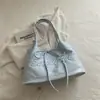 Bolsa de Ombro Tendência e Estilosa deste Ano para Mulheres 2026 Nova Bolsa de Mão Grande com Laço Bolsa de Ombro Bolsa Tote