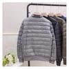 Chaqueta de plumón ligera de invierno 2022 para hombre, corta, con cuello beisbolero, corte slim, juvenil, ligera, casual, talla grande, moderna