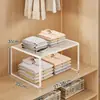 Estante Divisor de Armario, Estante de Almacenamiento Extensible para Dormitorio, Divisor de Gabinete, Divisor de Zapatero, Organizador de Almacenamiento
