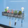 Estante con ventosa para balcón, tendedero de flores colgante, soporte para macetas de barandilla, soporte de pared para macetas, solución de almacenamiento para suculentas y plantas verdes