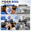 Vasos Desechables, Engrosados, Estilo Ins, Diseño Sencillo en Inglés, Vasos de Papel Huecos de Doble Capa, a Prueba de Fugas, Adecuados para Llevar, Vasos de Café al por Mayor