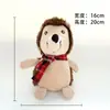 Venta directa de fábrica juguete para gato Papá Noel reno peluche con sonido mascota regalo de Navidad palo teaser para gato suministros