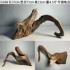Ornamento de Paisaje de Madera para Acuario Tamaño Pequeño Puente de Arco de Madera de Tejo Morado Natural Tocones de Árboles Sudamericanos Plataforma para Tomar el Sol de Tortuga Escondite Pilar Hundido