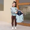 Uniforme escolar de primaria traje de primavera y otoño uniforme de jardín de infancia estilo académico uniforme de clase de deportes conjunto de cuatro piezas para niños de primer grado