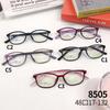 Montura de gafas TR90, sencilla, cómoda, antiluz azul, ultraligera, plana, con montura para miopía, tono vibrante, atractiva y moderna. 8505