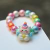 Novas Joias Infantis Pulseiras Coloridas Doce e Fofa Gato de Desenho Animado Pulseira Infantil Fabricante de Joias Atacado