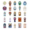Venta Caliente Transfronteriza de 50 Vidrieras de Estilo Gótico Autocreadas Rejas de Ventana Barrocas Pegatinas Decorativas Creativas DIY Personalizadas