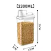 Frasco de Almacenamiento a Prueba de Humedad de Grado Alimenticio Granos Fideos Productos Secos Frijoles Cereal Cereal Tapa Sellada Caja de Almacenamiento de Dulces