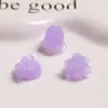 Estilo Hada Genial Color Caramelo Brote de Rosa Accesorios Parche Aretes DIY Adorno para la Cabeza de Mujer Hebilla para Zapatos con Agujero Material