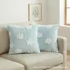 Funda de almohada minimalista moderna transfronteriza, funda de almohada de piel sintética de conejo, cojín decorativo lindo para sofá de sala de estar, cojín de dormitorio