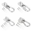 Kit fixo para cadeira suspensa, rede, guarda-sol, fivela, acessórios para instalação externa, ferragens para instalação de teto, gancho para ventilador de teto