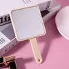 Espejo Transmisión en Vivo Espejo de Mano Espejo de Maquillaje Portátil Colocar en Escritorio Espejo Pequeño DIY Espejo de Bolsillo Mini Espejo de Tocador