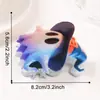 Golais Joyería Degradado de Ensueño Fantasma de Halloween Calabaza Pinza Suave Linda Pinza para el Cabello Femenina Pinza de Tiburón Accesorios para el Cabello