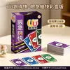 UU Corre Rápido, Ojos y Manos Rápidos - Nueva Versión del Juego de Cartas Uno con Nuevo Juego para la Interacción Padre-Hijo y Juego de Reacción de Pensamiento Digital