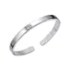 Yihua Luxo High-End Pulseira Flor de Baioneta Flor com Cravação de Diamante Trevo de Quatro Folhas Pulseira Trevo de Quatro Folhas da Sorte