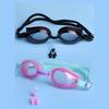 Shenyu nuevas gafas de natación gafas cruzadas de gran venta para adultos/niños gafas de natación con clip nasal tapones para los oídos SY7008 en caja