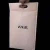 Bolsas de burbujas perladas bicolor blanco y rosa cuidadosamente seleccionadas, Bolsas de mensajería tipo tote perforadas y engrosadas a prueba de golpes, Accesorios de moda y belleza para mujer