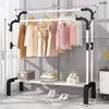Fábrica de tendedero de piso para interiores para el hogar perchero de interior para ropa perchero de dormitorio simple estante de almacenamiento para balcón para secar ropa