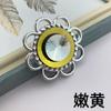 Accesorios para Cortinas de 5CM Bola Colgante de Manto Decoración Botón de Cristal de Girasol Botón Botón de Ropa Zapatos Sombrero Botón Joyería DIY Bolsa Suave