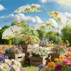 Parasol Popular para Plantas de Amazon Modelo Mejorado Parasol Ajustable para Exteriores Jardín Macetas