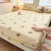Modelo Nuevo 2026 Esterilla de Hilo Fino y Tela Gruesa, Esterilla Refrigerante, Sábana Ajustable, Funda para Cama Individual, Juego de Tres Piezas