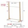 Percha para Ropa de Mascota Perchero Pequeño de Pie para Niños Perchero Pequeño de Madera Maciza para Gato Ropa de Guardería Estante de Almacenamiento
