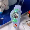 Reloj para Niños para Estudiantes de Primaria Especial Luminoso Luminoso Reloj para Estudiantes de Jardín de Infancia Niñas Dibujos Animados Reloj de Cuarzo para Niños