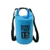 Mochila Impermeable para Exteriores con Separación de Seco y Húmedo, Bolsa de Almacenamiento de Viaje de PVC de Gran Capacidad de un Solo/Doble Hombro
