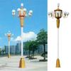 Alumbrado Paisajístico Vial Municipal Poste de Farola, Lámpara China, Combinación de Área Escénica Cuadrada Lámpara Paisajística LED Magnolia Fabricante