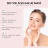 Mascarilla Hidratante de Colágeno Jaysuing Cuidado Suave de la Piel Hidratante Facial Suavizante de la Piel Mascarilla Hidratante para la Piel