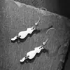 Pendientes Transfronterizos Europeos y Americanos Nuevos de Acción de Gracias Otoño Hoja de Arce Pastel de Calabaza Piña Acero Inoxidable Moda Pendientes Colgantes