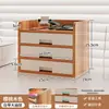 Suporte Modular para Monitor de Computador com Bancada Lateral, Base Elevatória para Tela de Monitor, Prateleira de Armazenamento para Mesa de Escritório