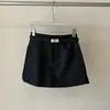 Falda-pantalón corta de cintura alta estilo coreano para mujer, nuevo modelo de otoño 2026, falda-pantalón ajustada de cuero PU para uso diario y casual