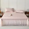 2026 Nuevo Modelo Clase A Esterilla Refrigerante para Frijoles Falda de Cama Estilo Juego de Tres Piezas de Esterillas Refrigerantes