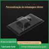 Blister blister máscara PVC transparente capa blister caixa de embalagem blister PCB suporte interno componentes eletrônicos blister atacado