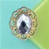 Accesorios Dorados Ovalados Estilo Coreano para el Cabello, Piezas de Aleación, Tocados, Materiales para Zapatos y Ropa, Accesorios para Joyería DIY, Venta Directa del Fabricante